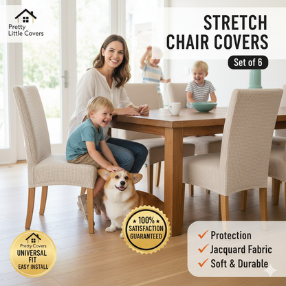 PrettyGuard™ Waterproof Stretch Chair Covers