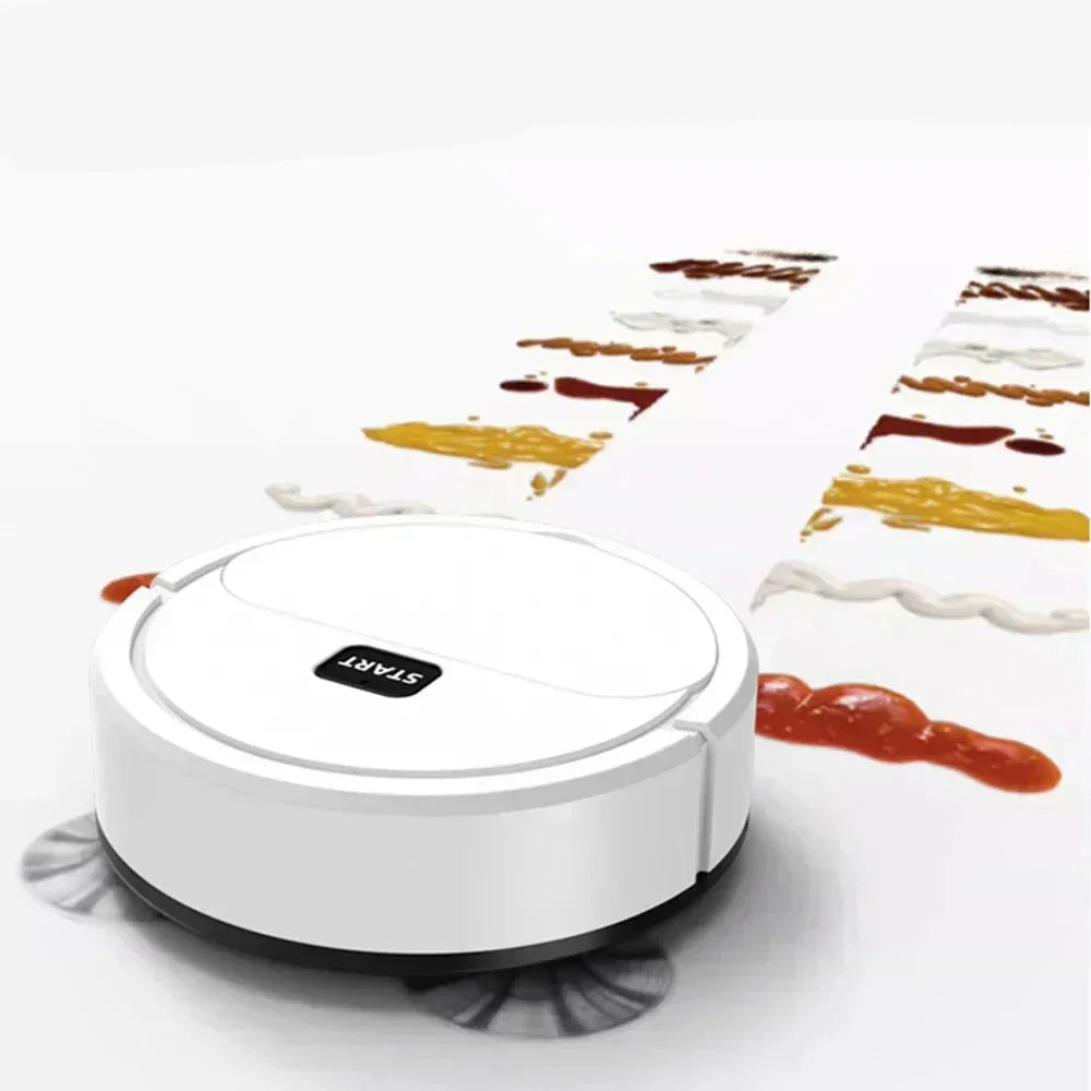 SmartClean™ 3-in-1 Robot Vacuum – Automatic Sweeping, Mopping & Deep Cleaning System